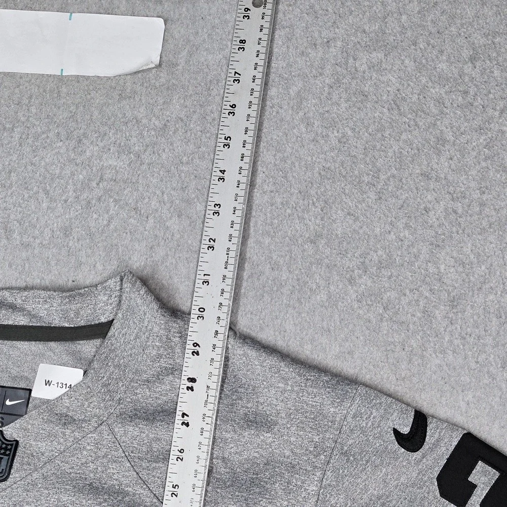 Oakland Raiders Men Jersey S Gray Nike Marshawn Lynch 24